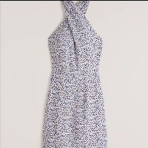 Abercrombie twist front mini dress